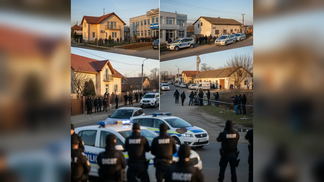 150 de percheziții și peste 200 de persoane audiate la nivel național