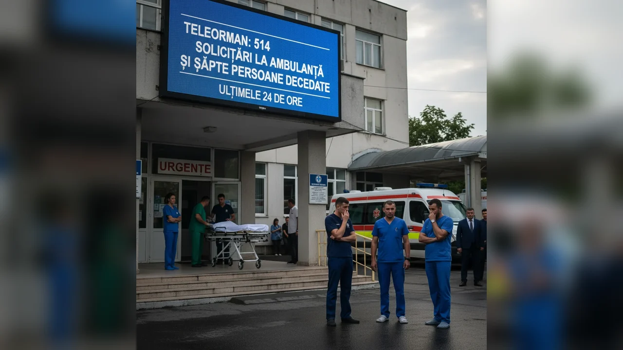 514 apeluri la Ambulanță și 7 decese raportate