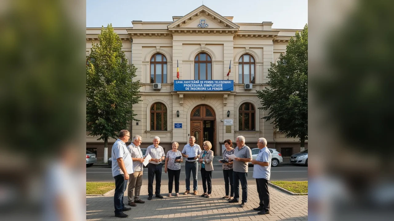 Alexandria: procedură simplificată pentru înscrierea la pensie la Casa Județeană de Pensii Teleorman
