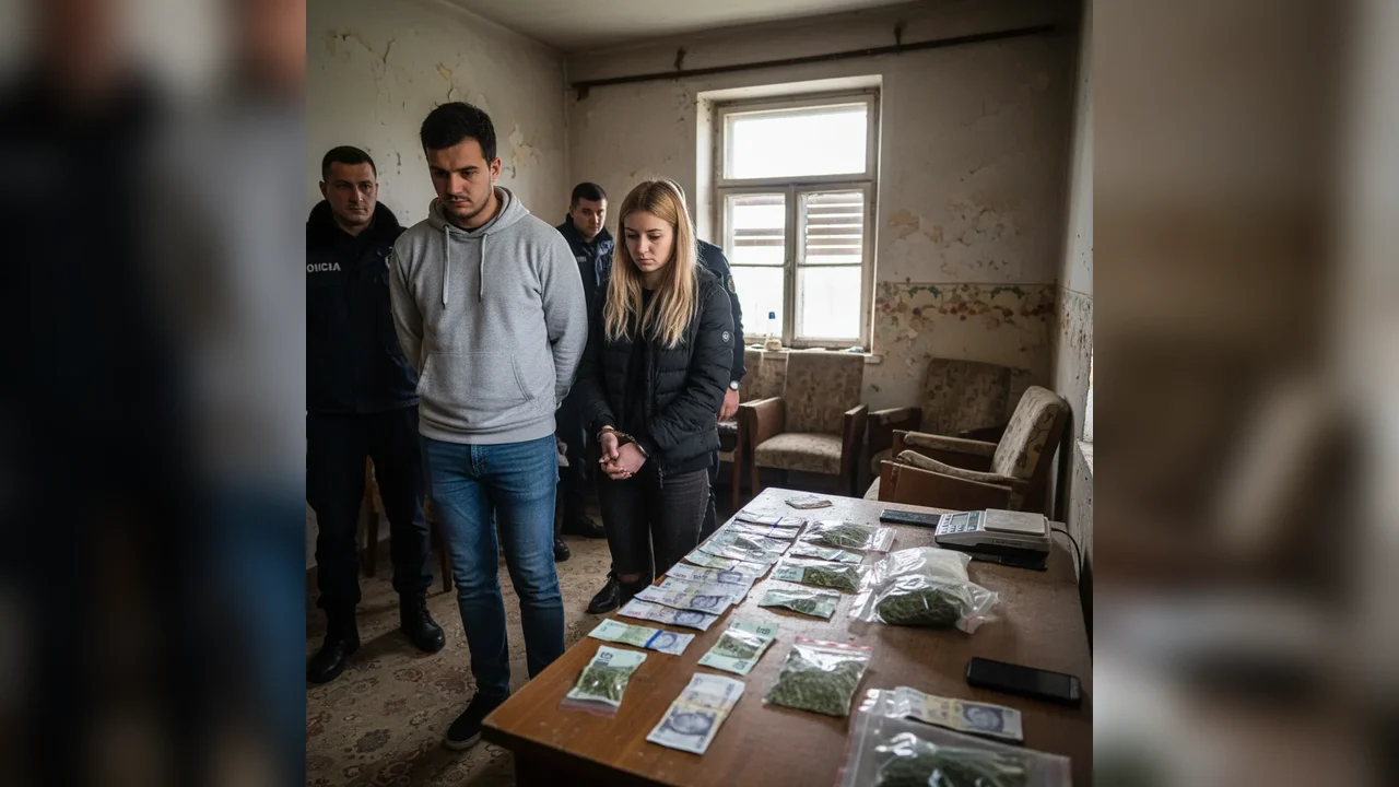 Arestați pentru trafic de droguri: doi tineri din Vitănești