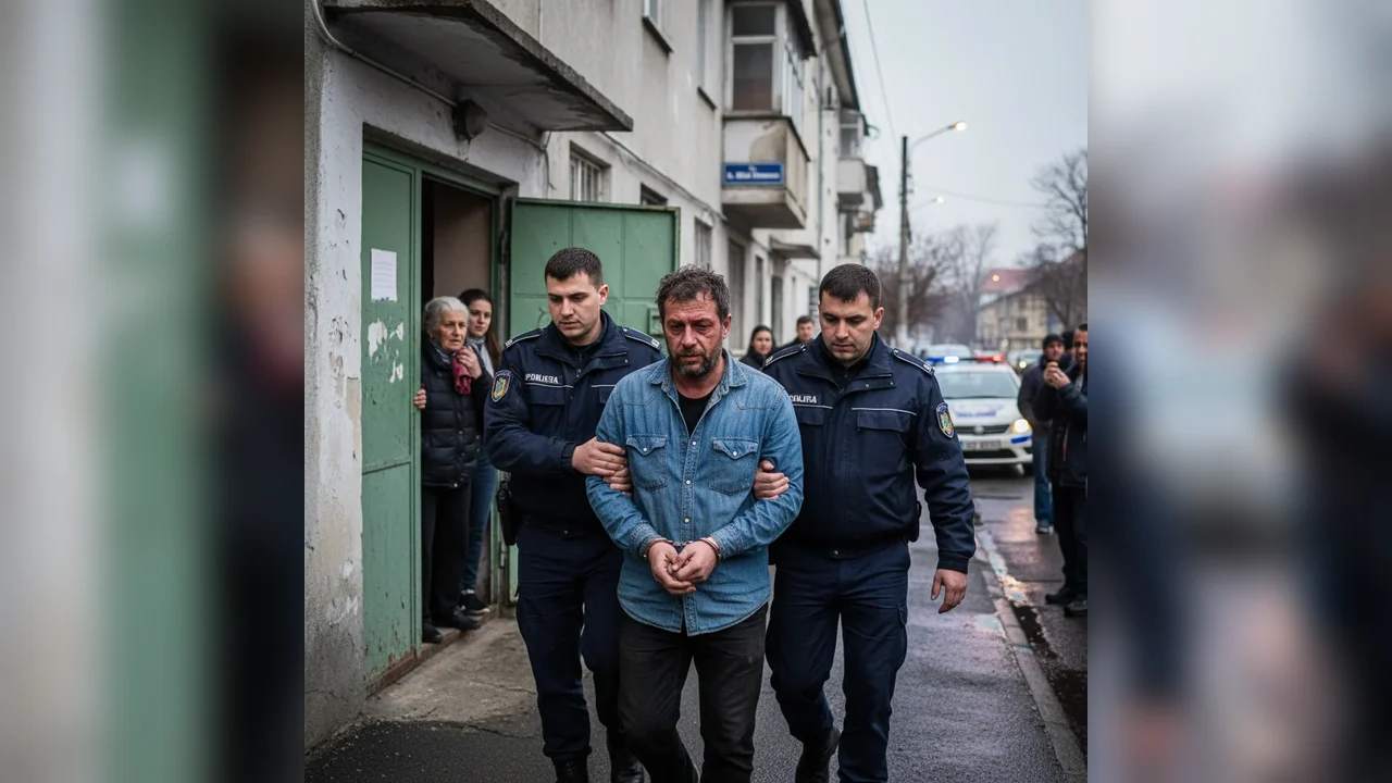Bărbat de 40 de ani arestat după ce și-a agresat soția și soacra în localitate