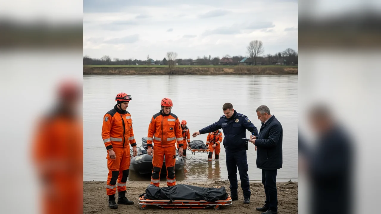 Cadavrul unui bărbat dispărut de două săptămâni, descoperit în Olt, în apropierea localității Islaz
