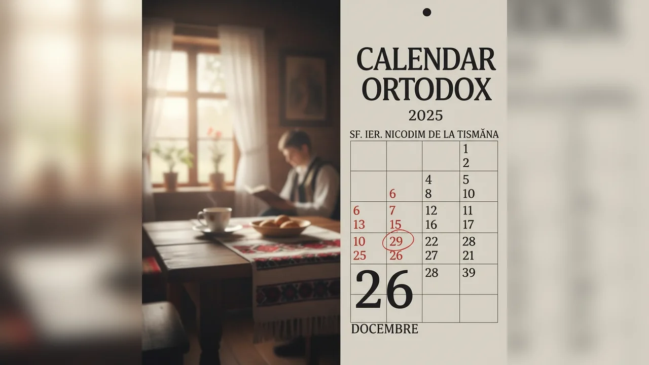 Calendar ortodox – 2025-12-26