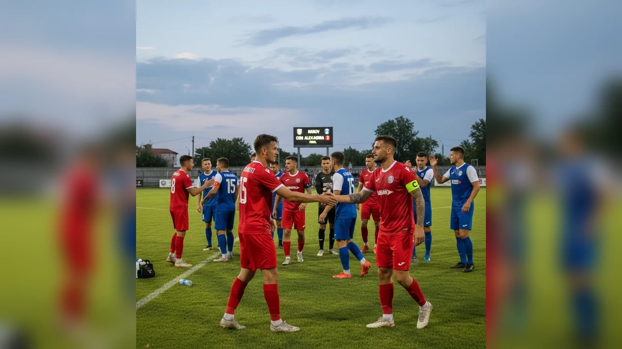 CSL Nanov încheie Liga a III-a cu un egal cu CSM Alexandria