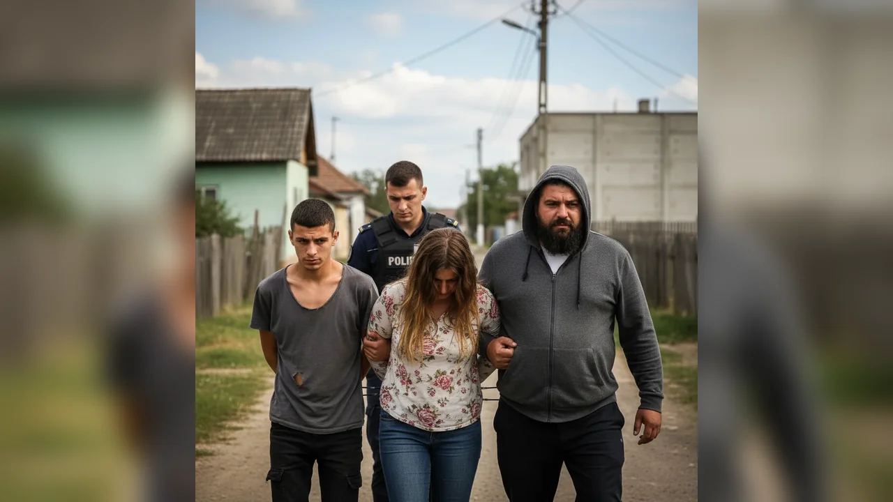 Doi bărbați și o femeie, arestați pentru amenințare gravă