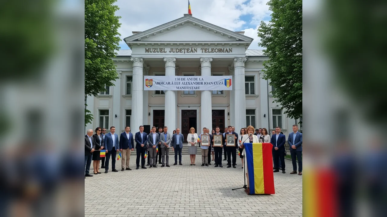 Eveniment educațional la Alexandria dedicat împlinirii a 150 de ani de la abdicarea lui Alexandru Ioan Cuza