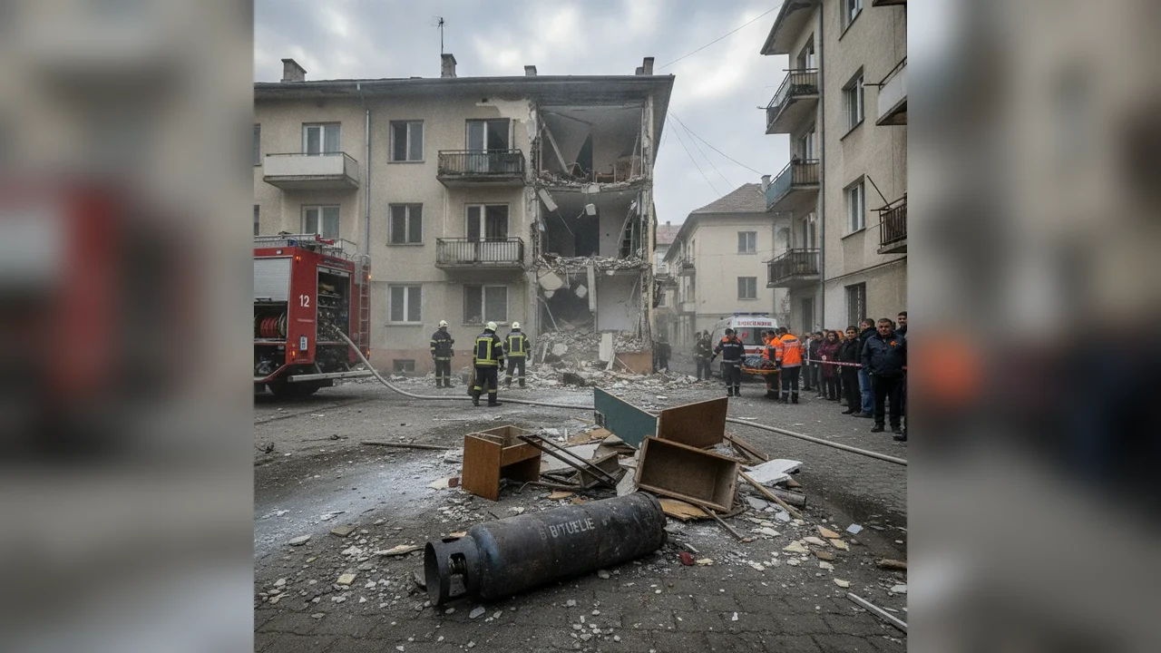 Explozie într-un apartament din Alexandria: O femeie rănită