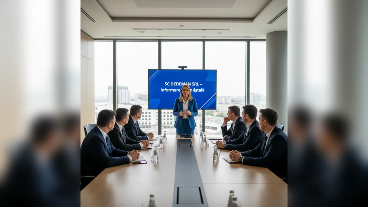 Informare trimestrială SC DEDEMAN SRL despre rezultate financiare