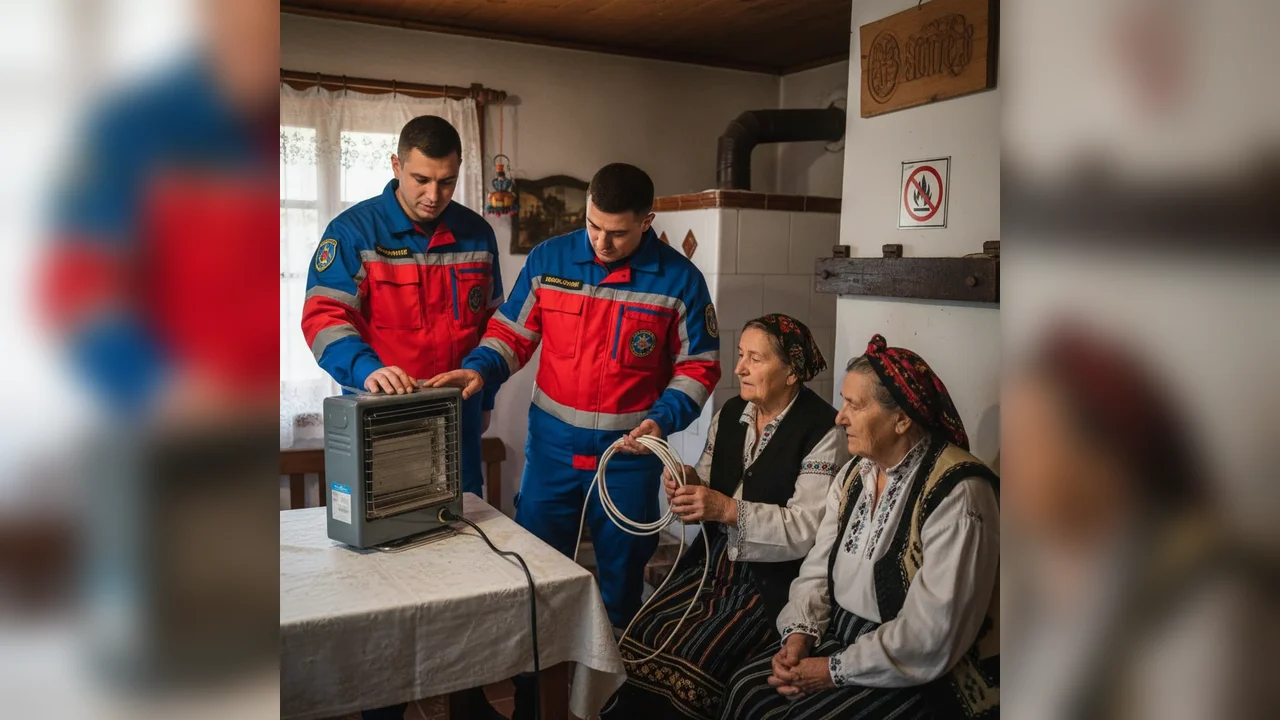 ISU Teleorman avertizează populația privind folosirea în siguranță a sistemelor de încălzire