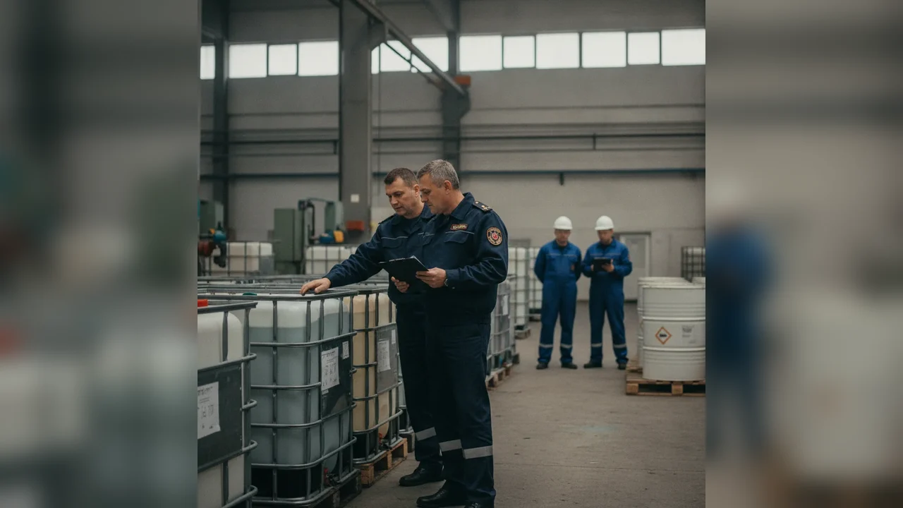 ITM Teleorman verifică angajatorii cu substanțe chimice periculoase