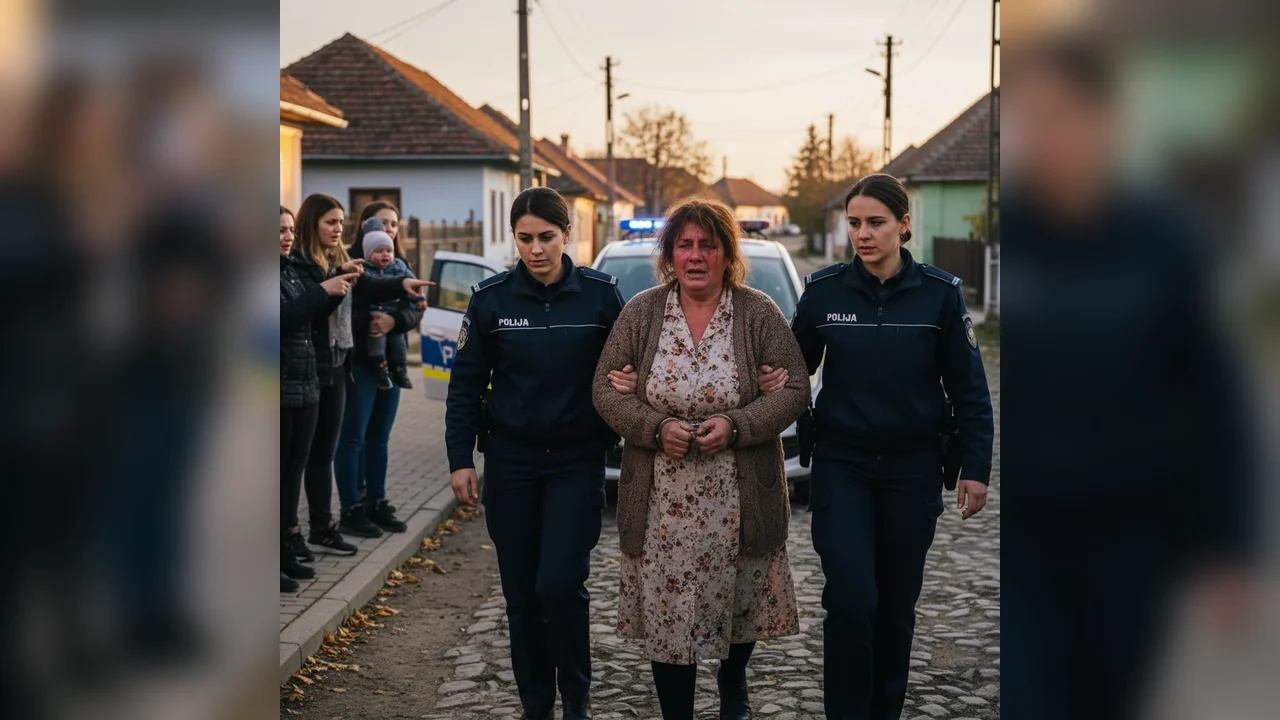 localnică arestată după ce și-a lovit nora și cuscra