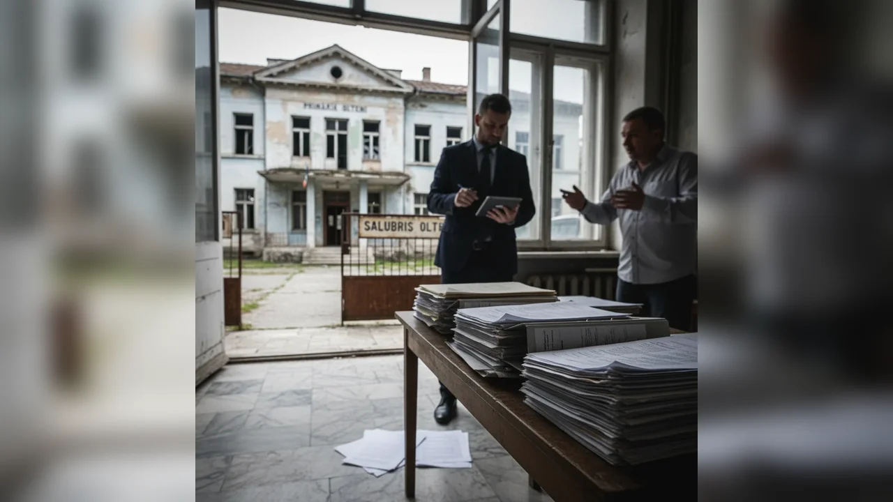 lucrări inexistente, facturi decontate ilegal și plăți suspecte către firma Consiliului Local Salubris Olt