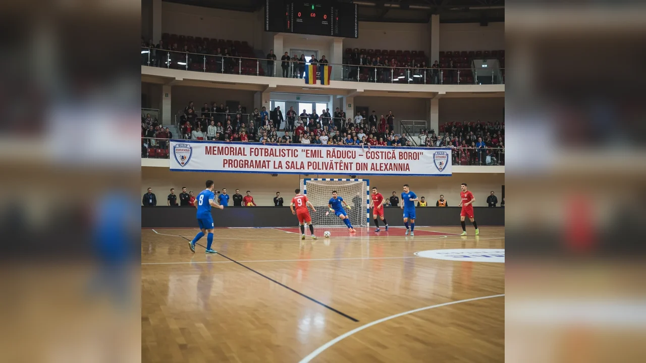 Memorial fotbalistic „Emil Răducu – Costică Boroi” va avea loc la Sala Polivalentă din Alexandria pe 18 ianuarie 2026