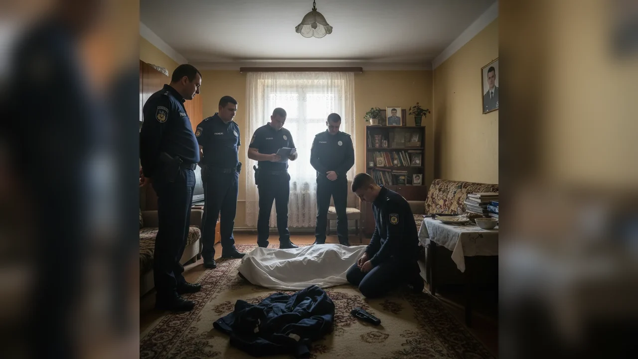 Polițist de 24 de ani găsit împușcat în apartamentul său cu chirie