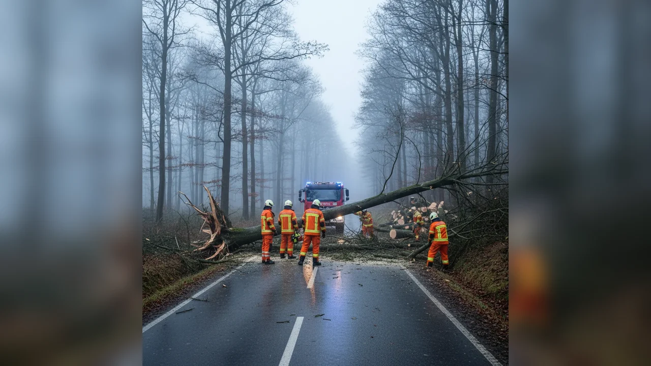 Pompierii au acționat în patru situații pentru îndepărtarea arborilor doborâți în cursul dimineții