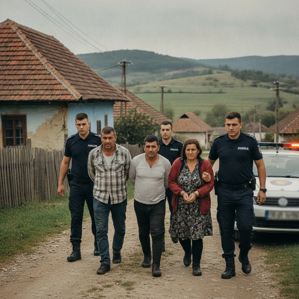 Scandal violent în Nanov: Patru persoane reținute pentru distrugere și violență